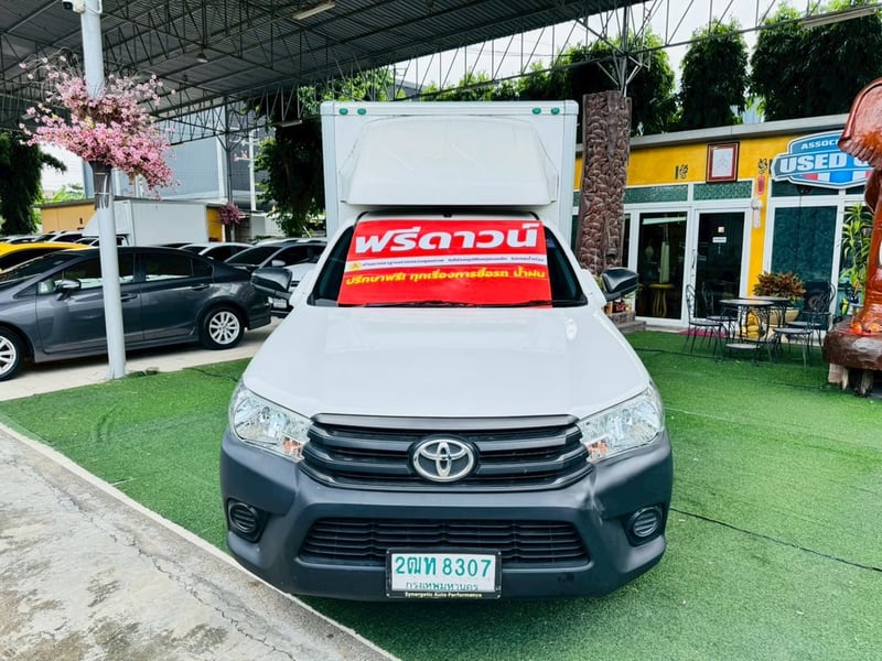ไมล์น้อย 91,xxx กม ตู้แห้ง สูง 150 ซม  #TOYOTA REVO Singlecab 2.4 J Plus ปี 2018