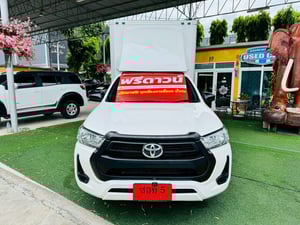 ✅ตู้แห้ง เสริมแหนบ #รถมือสองTOYOTA REVO ตอนเดียว 2.4 ENTRY  ปี 2024