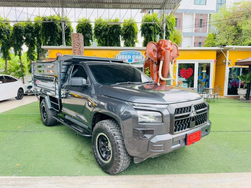 4WD กระบะยกดั้มพ์ไฟฟ้า รองรับน้ำหนัก 5 ตัน✅Mitsubishi Triton Single Cab 2.4 PRO 4WD MT ปี 2025