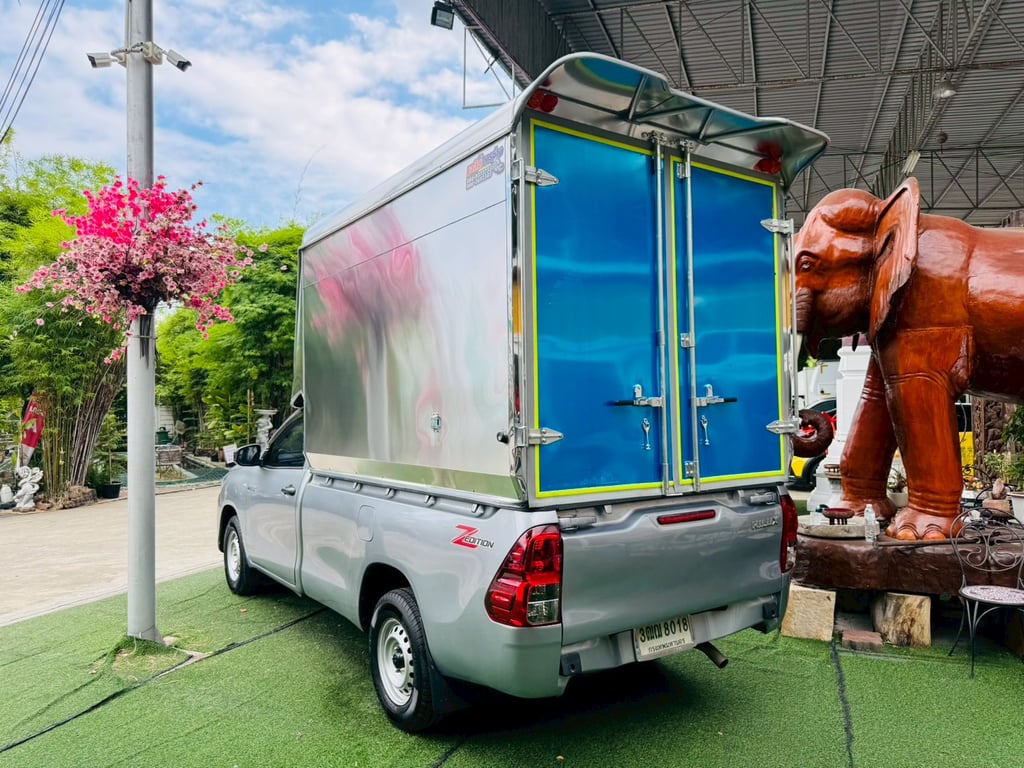 ✅ไมล์แท้ 53,xxx กม  ฟรี! หลังคาอลูมิเนียมใหม่ #TOYOTA REVO Singlecab 2.4  ENTRY ปี 2021