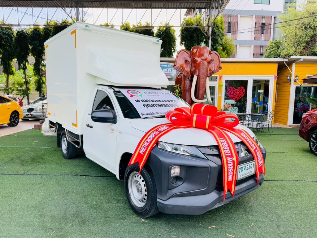 ตู้แห้งสูงใน 180 ซม. เสริมแหนบ #MITSUBISHI TRITON SINGLE 2.5 GL ปี 2020 ตู้แห้งสูงใน 180 ซม. เสริมแหนบ #MITSUBISHI TRITON SINGLE 2.5 GL ปี 2020