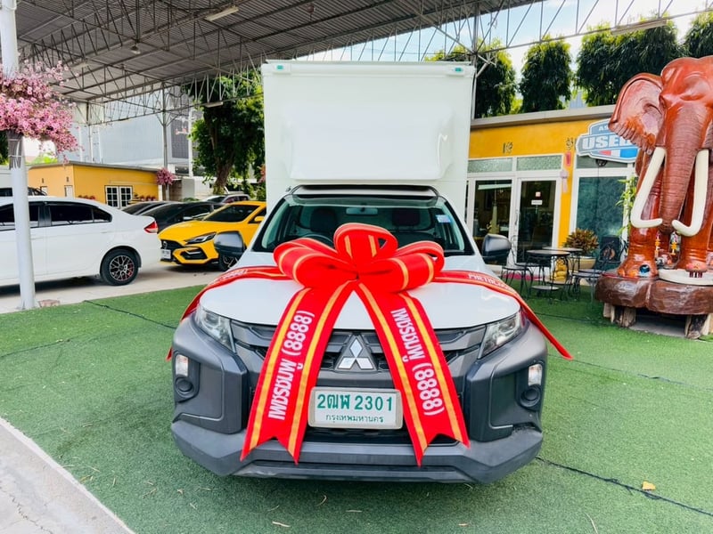 ตู้แห้ง เสริมแหนบ #MITSUBISHI TRITON SINGLE 2.5 GL ปี 2020