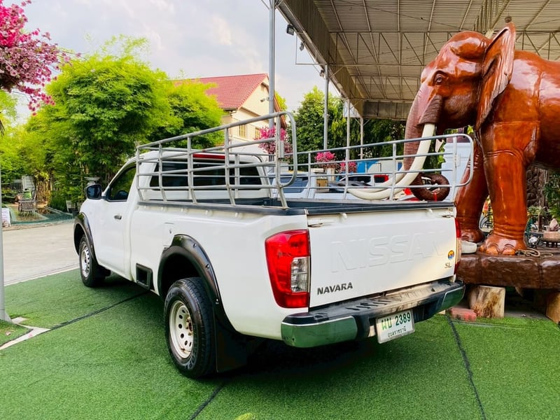 ไมล์แท้ 28,xxx กม  มีคอกพร้อมใช้งาน  #NISSAN NAVARA SINGLECAB 2.5 SL ปี 2022