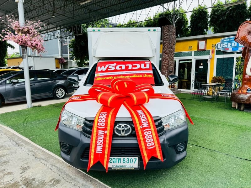 ✅ไมล์น้อย 91,xxx กม ตู้แห้ง สูง 150 ซม เสริมแหนบ #TOYOTA REVO Singlecab 2.4 J Plus ปี 2018