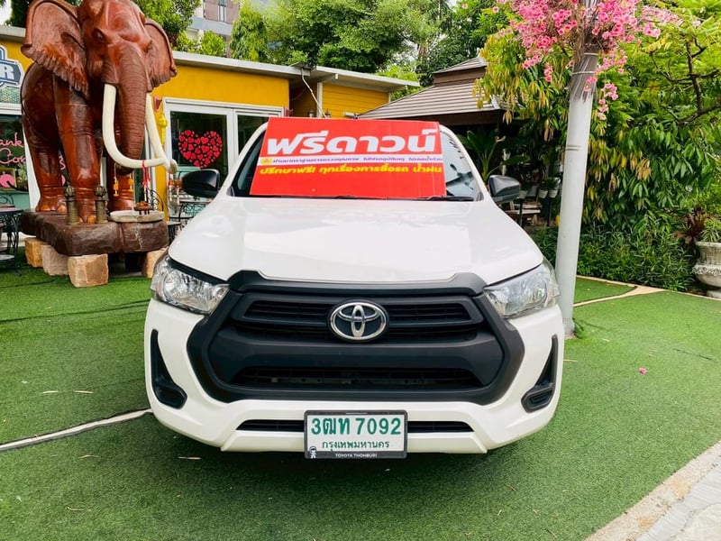 ✅กระบะพื้นเรียบ เปิดได้ 3 ด้าน #TOYOTA HILUX REVO 2.4 SINGLE ENTRY ปี 2022