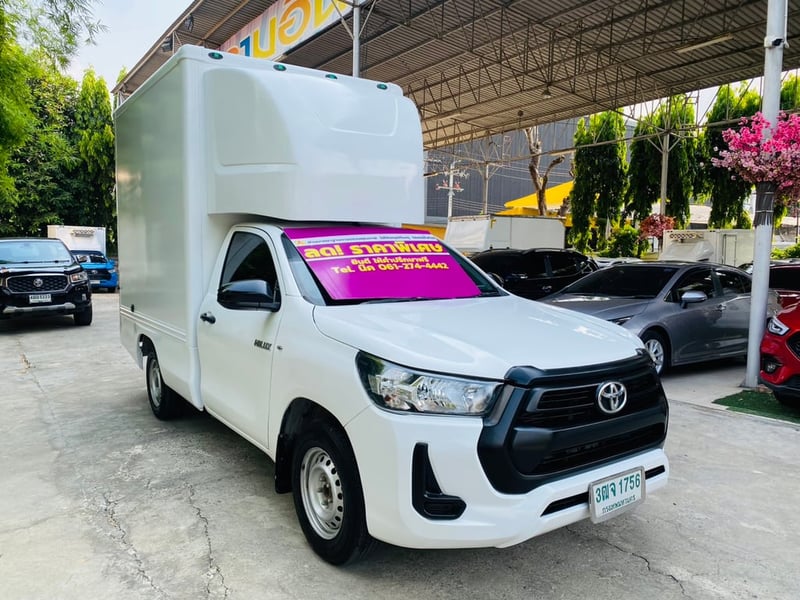 ตู้แห้ง สูงใน 200 ซม. ✔️เสริมแหนบ #TOYOTA REVO Singlecab 2.4  ENTRY ปี 2021
