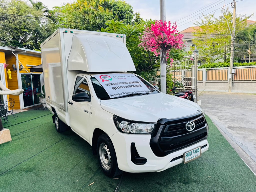 ตู้แห้ง สูงใน 180 ซม. ✔️เสริมแหนบ #TOYOTA REVO Singlecab 2.4  ENTRY ปี 2020