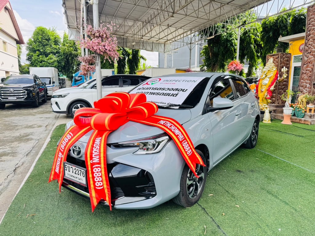 ไมล์น้อย 4,xxx กม #TOYOTA YARIS 1.2 SPORT ปี 2024