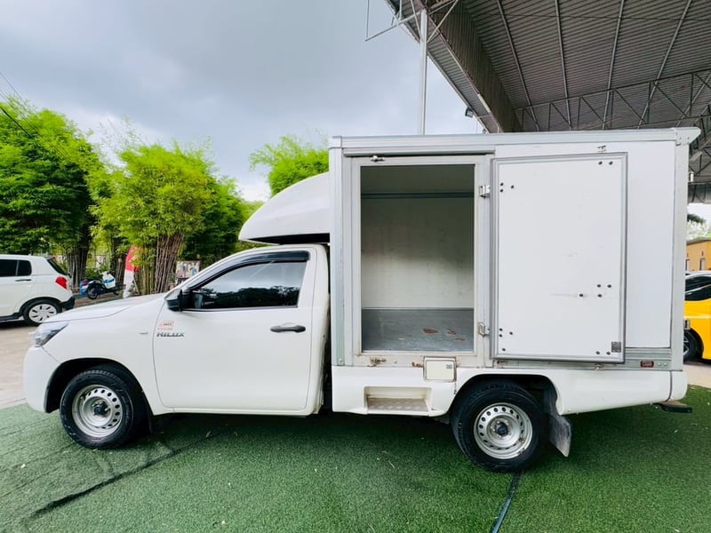 ตู้แห้ง เปิดได้ 2 ด้าน✔️สูงใน 150 ซม. ✔️เสริมแหนบ #TOYOTA REVO Singlecab 2.4  ENTRY ปี 2022