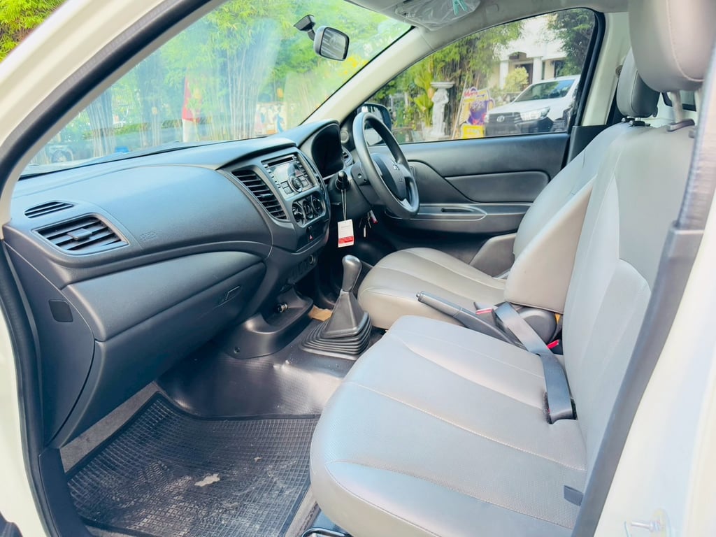 ตู้แห้ง เสริมแหนบ #MITSUBISHI TRITON SINGLE 2.5 GL ปี 2020