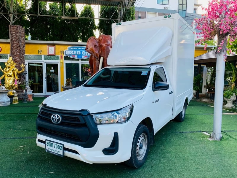 ตู้แห้ง สูงใน 180 ซม. ✔️เสริมแหนบ #TOYOTA REVO Singlecab 2.4 ENTRY ปี 2022 ตู้แห้ง สูงใน 180 ซม. ✔️เสริมแหนบ #TOYOTA REVO Singlecab 2.4 ENTRY ปี 2022