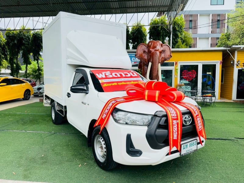 ▶ตู้แห้ง ด้านในสแตนเลส ✔️สูงใน 190 ซม #TOYOTA REVO Singlecab 2.4 ENTRY ปี 2020 ▶ตู้แห้ง ด้านในสแตนเลส ✔️สูงใน 190 ซม #TOYOTA REVO Singlecab 2.4 ENTRY ปี 2020