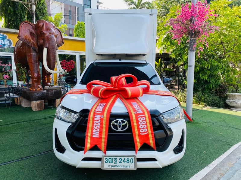 ✔️ตู้แห้ง สูงใน 195 ซม. ✔️เสริมแหนบ #TOYOTA REVO Singlecab 2.4  ENTRY ปี 2021