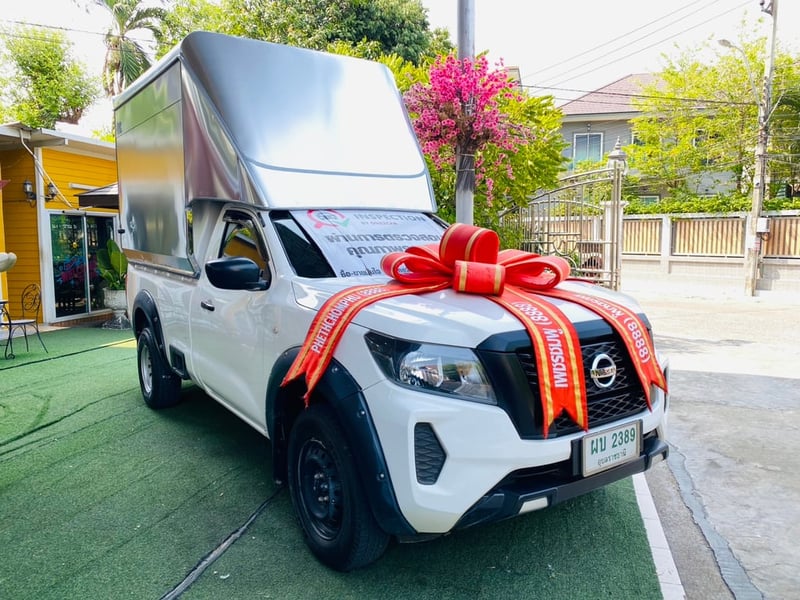 ✔️ไมล์แท้ 28,xxx กม✔️ฟรีหลังคาอลูมิเนียมใหม่  #NISSAN NAVARA SINGLECAB 2.5 SL ปี 2022