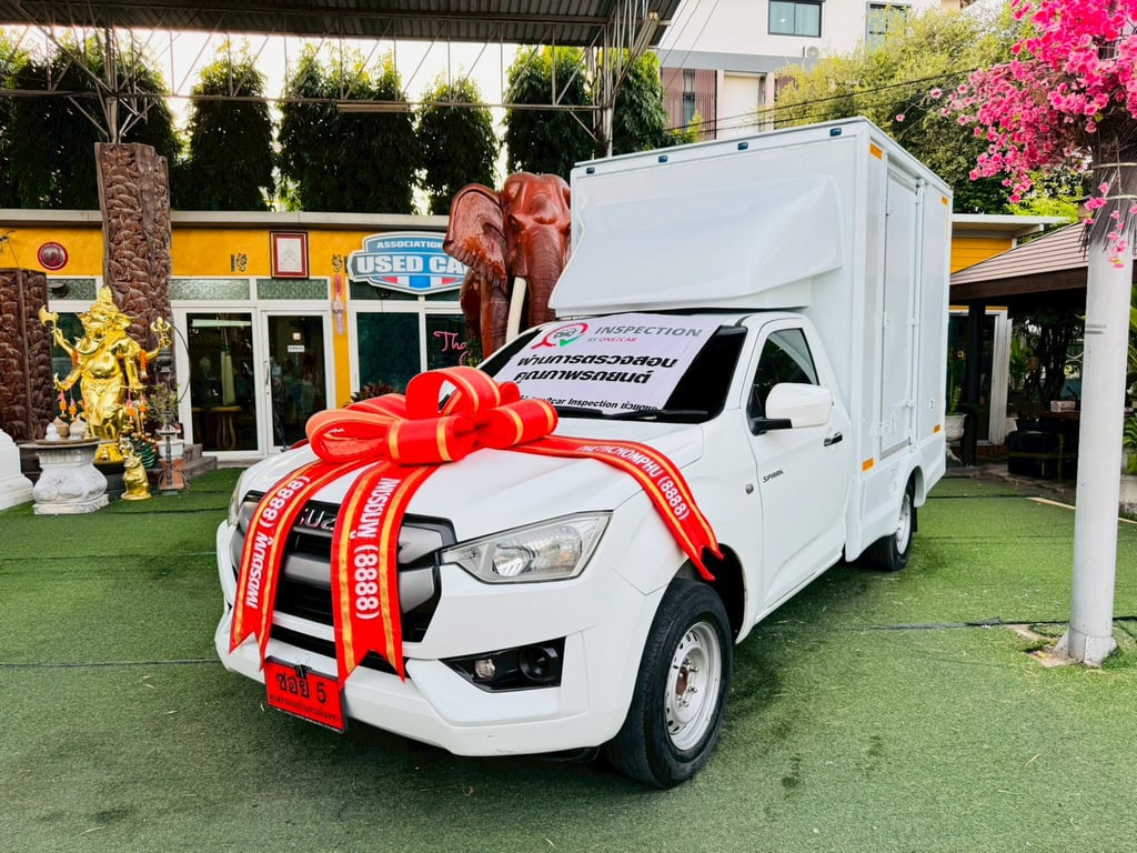 ✔️ตู้แห้ง สูงใน 180 ซม #ISUZU D-MAX SPARK 1.9 Ddsi ปี 2021