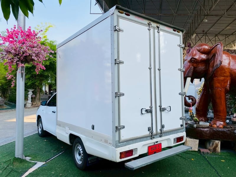 ✔️ตู้แห้ง สูงใน 200 ซม. ✔️เสริมแหนบ #TOYOTA REVO  2.4  ENTRYตอนเดียว ปี 2021