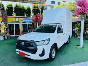 ✔️ตู้แห้ง สูงใน 180 ซม. ✔️เสริมแหนบ #TOYOTA REVO Singlecab 2.4 ENTRY ปี 2022 ✔️ตู้แห้ง สูงใน 180 ซม. ✔️เสริมแหนบ #TOYOTA REVO Singlecab 2.4 ENTRY ปี 2022