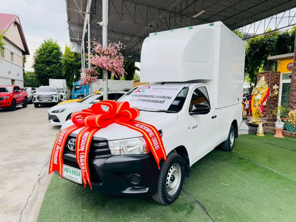 ไมล์น้อย 57,xxx กม ✔️ ยางใหม่ 4 เส้น #TOYOTA REVO Singlecab 2.4 J Plus ปี 2018