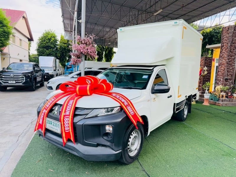 ตู้แห้ง เสริมแหนบ #MITSUBISHI TRITON SINGLE 2.5 GL ปี 2020