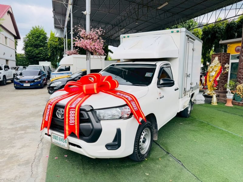 ตู้แห้ง เปิดได้ 2 ด้าน✔️สูงใน 150 ซม. ✔️เสริมแหนบ #TOYOTA REVO Singlecab 2.4  ENTRY ปี 2022