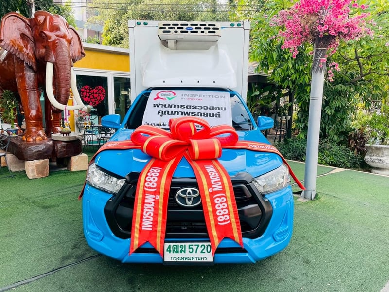 🅰️รถตู้เย็น สูงใน 160 ซม. ✔️เสริมแหนบ #TOYOTA REVO Singlecab 2.4  ENTRY ปี 2021