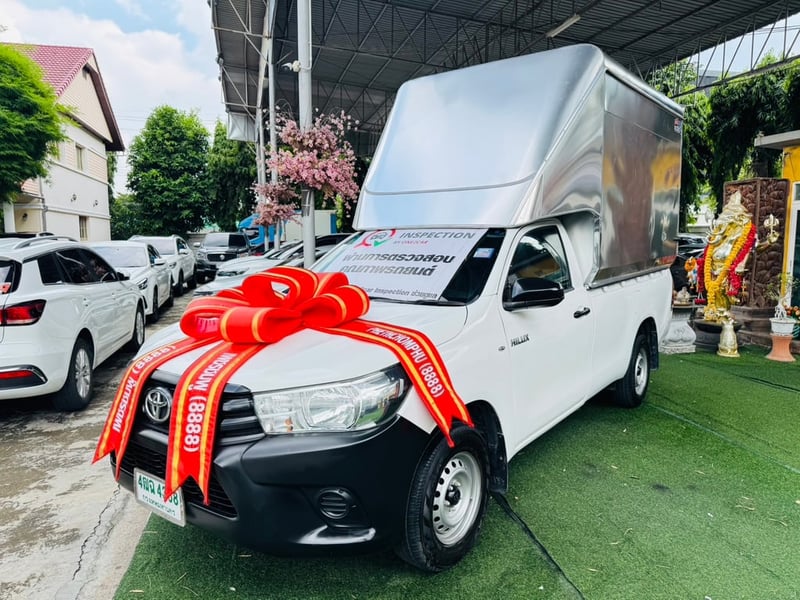 ฟรี! หลังคาอลูมิเนียมใหม่ #ไมล์แท้ วิ่งน้อย 31,xxx กม TOYOTA REVO Singlecab 2.4 J Plus ปี 2018