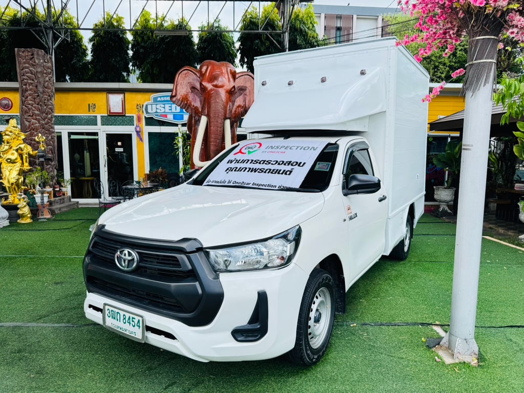 ตู้แห้ง สูงใน 180 ซม. ✔️เสริมแหนบ #TOYOTA REVO Singlecab 2.4 ENTRY ปี 2022 ตู้แห้ง สูงใน 180 ซม. ✔️เสริมแหนบ #TOYOTA REVO Singlecab 2.4 ENTRY ปี 2022