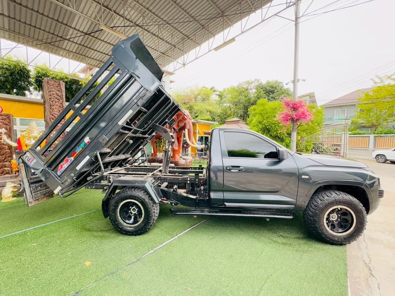 4WD กระบะยกดั้มพ์ไฟฟ้า รองรับน้ำหนัก 5 ตัน✅Mitsubishi Triton Single Cab 2.4 PRO 4WD MT ปี 2025