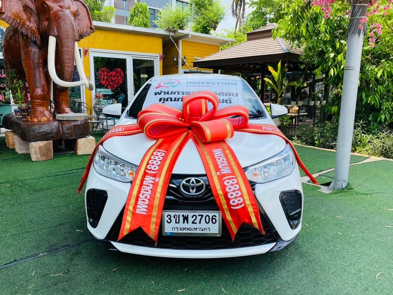 ✔️ ติดแก๊ส LPG ประหยัดสุดๆ  #TOYOTA YARIS 1.2 Entry ปี 2022