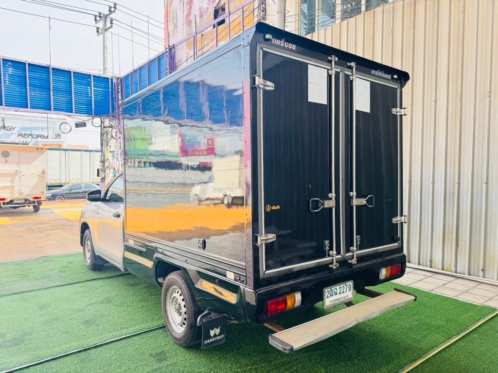ออกรถ 0 บาท #TOYOTA REVO SINGLECAB 2.4 J ตู้แห้งคาร์โก้บ๊อกซ์ ปี 2017