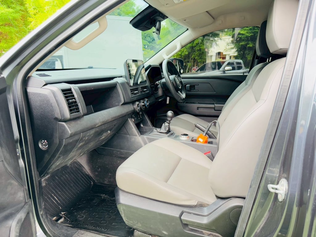 4WD กระบะยกดั้มพ์ไฟฟ้า รองรับน้ำหนัก 5 ตัน✅Mitsubishi Triton Single Cab 2.4 PRO 4WD MT ปี 2025