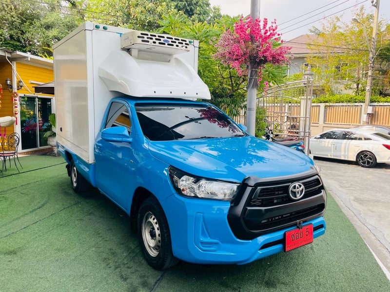 #รถตู้เย็น สูงใน 160 ซม. ✔️เสริมแหนบ✔️TOYOTA REVO Singlecab 2.4  ENTRY ปี 2021