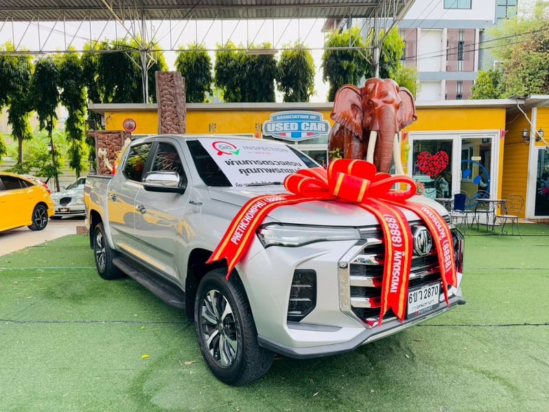 ไมล์แท้ 29,xxx กม  เกียร์ออโต้ #MG EXTENDER 4 ประตู 2.0 GRAND X i-Smart ปี 2022