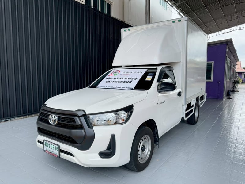 ✅ตู้แห้ง สูง 180 ซม. เสริมแหนบ #TOYOTA REVO ตอนเดียว 2.4 ENTRY  ปี 2024