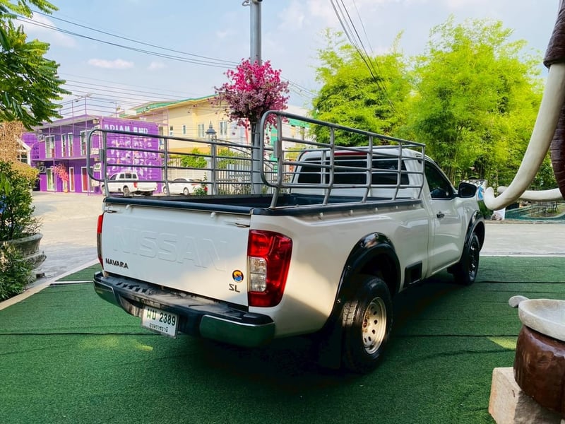 ไมล์วิ่ง 28,xxx กม  มีคอกพร้อมใช้งาน  #NISSAN NAVARA SINGLECAB 2.5 SL ปี 2022