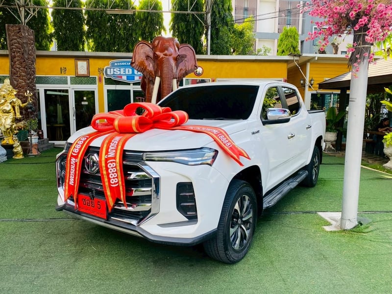 เกียร์ออโต้ #MG EXTENDER DOUBLE CAB 2.0 GRAND X ปีจดทะเบียน 2026 