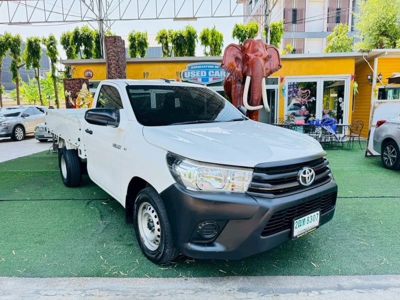  กระบะพื้นเรียบเปิดได้ 3 ด้าน ไมล์น้อย 91,xxx กม✔️ TOYOTA REVO Singlecab 2.4 J Plus ปี 2018