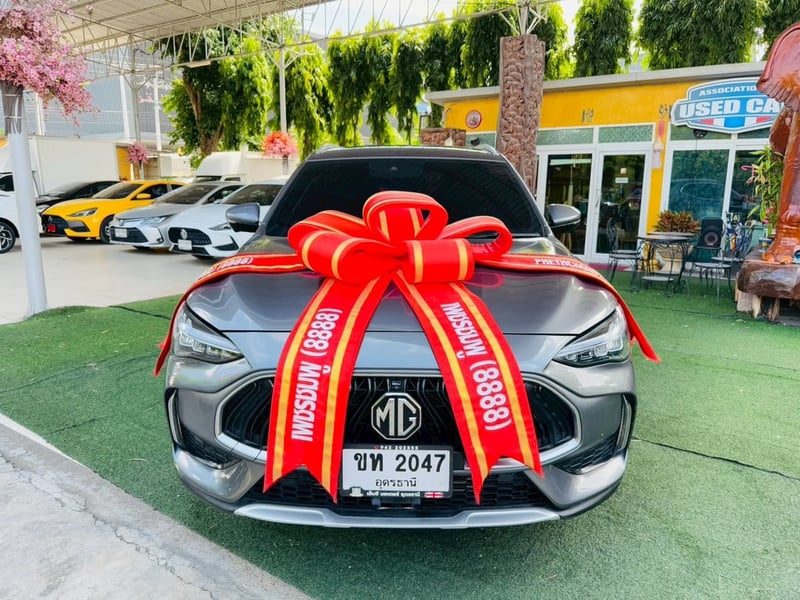 TOP ไมล้แท้ 32,xxx กม  ✔️SUNROOF i-Smart #MG HS 1.5X  ปี 2023