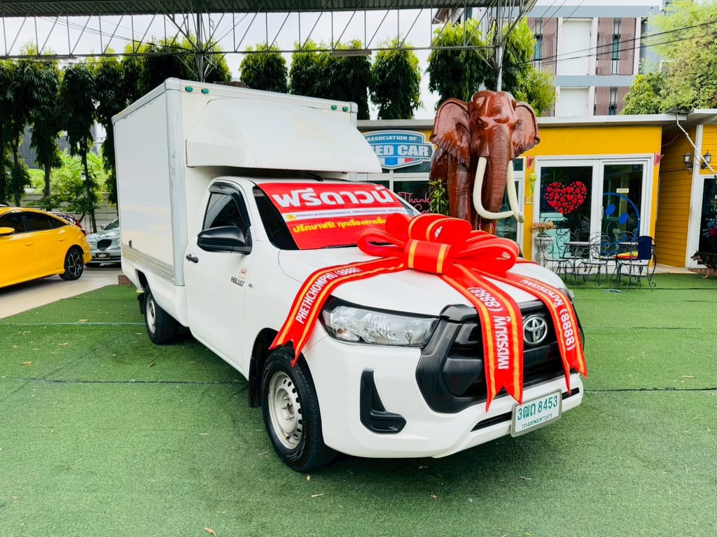 ตู้แห้ง เปิดได้ 2 ด้าน✔️สูงใน 150 ซม #TOYOTA REVO Singlecab 2.4  ENTRY ปี 2022