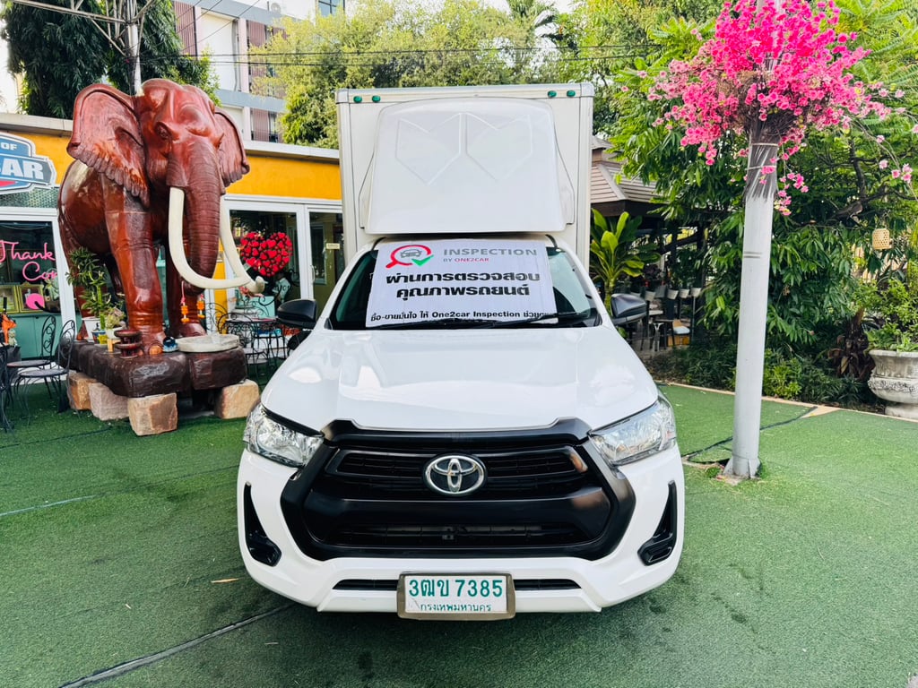 ตู้แห้ง สูงใน 180 ซม. ✔️เสริมแหนบ #TOYOTA REVO Singlecab 2.4  ENTRY ปี 2020