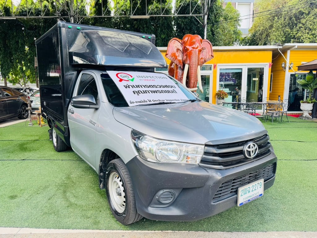 ✔️ตู้แห้ง ✔️ เสริมแหนบแล้ว #TOYOTA REVO SINGLECAB 2.4 J Plus ปี 2017 ✔️ตู้แห้ง ✔️ เสริมแหนบแล้ว #TOYOTA REVO SINGLECAB 2.4 J Plus ปี 2017