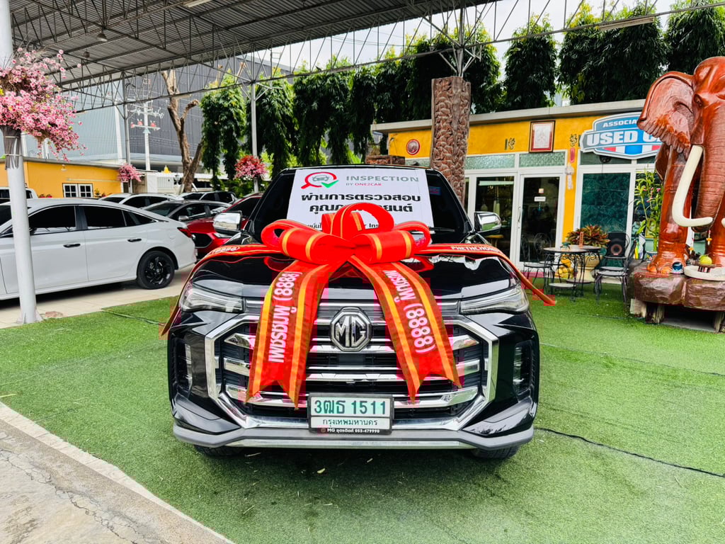 ✔️วิ่งน้อย 34,xxx กม #MG EXTENDER GIANTCAB 2.0 GRAND X  ปี 2022