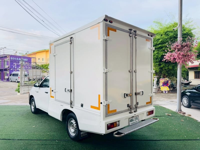 ตู้แห้ง เปิดได้2ด้าน ✔️ยางใหม่ 4 เส้น ✔️ไมล์แท้ 98,xxx กม✅TOYOTA REVO Singlecab 2.4 J Plus ปี 2019