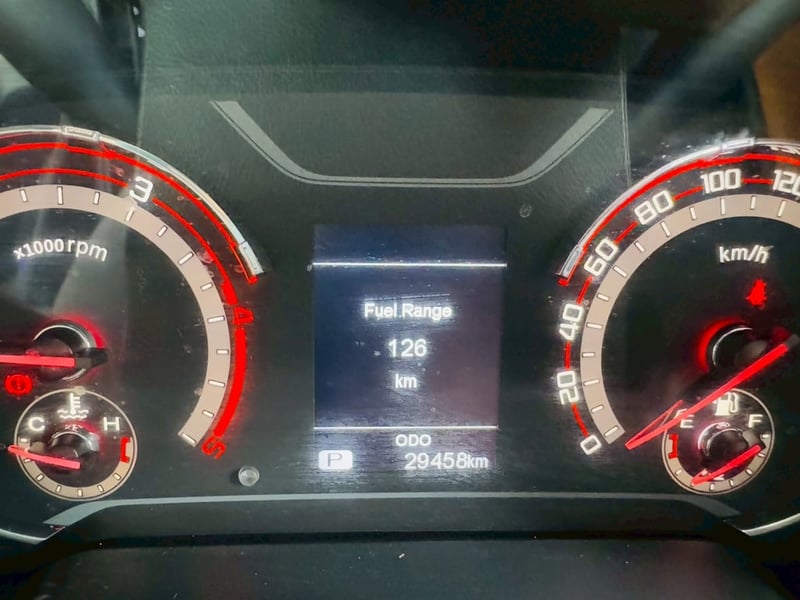 ไมล์แท้ 29,xxx กม  เกียร์ออโต้ #MG EXTENDER 4 ประตู 2.0 GRAND X i-Smart ปี 2022