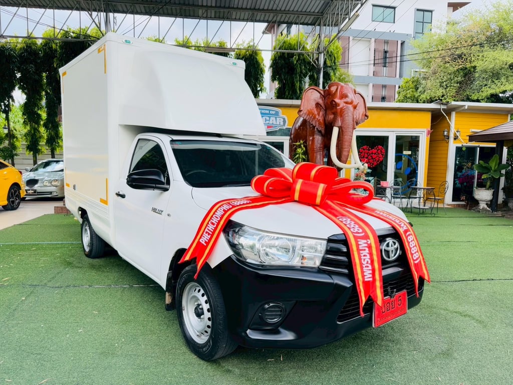 ตู้แห้ง สูง 180 ซม ✔️ไมล์แท้ 58,xxx กม   ✔️ยางใหม่ 4 เส้น  #TOYOTA REVO Singlecab 2.4 J Plus ปี 2019