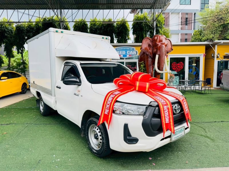 ตู้แห้ง เปิดได้ 2 ด้าน✔️สูงใน 150 ซม. ✔️เสริมแหนบ #TOYOTA REVO Singlecab 2.4  ENTRY ปี 2022