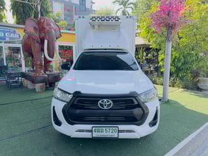 ✔️รถตู้เย็นยี่ห้อ CARRIER สูงใน 160 ซม. ✔️เสริมแหนบ #TOYOTA REVO Singlecab 2.4  ENTRY ปี 2021