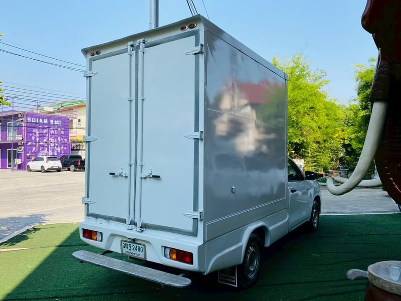 ✔️ตู้แห้ง สูงใน 197 ซม. ✔️เสริมแหนบ #TOYOTA REVO ตอนเดียว 2.4 ENTRY ปี 2021 ✔️ตู้แห้ง สูงใน 197 ซม. ✔️เสริมแหนบ #TOYOTA REVO ตอนเดียว 2.4 ENTRY ปี 2021