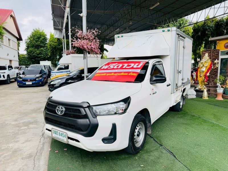 ตู้แห้ง เปิดได้ 2 ด้าน✔️สูงใน 150 ซม. ✔️เสริมแหนบ #TOYOTA REVO Singlecab 2.4  ENTRY ปี 2022