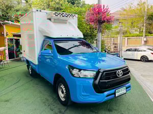 ☑️#รถตู้เย็น สูงใน 160 ซม เสริมแหนบ #TOYOTA REVO Singlecab 2.4 ENTRY ปี 2021 ☑️#รถตู้เย็น สูงใน 160 ซม เสริมแหนบ #TOYOTA REVO Singlecab 2.4 ENTRY ปี 2021